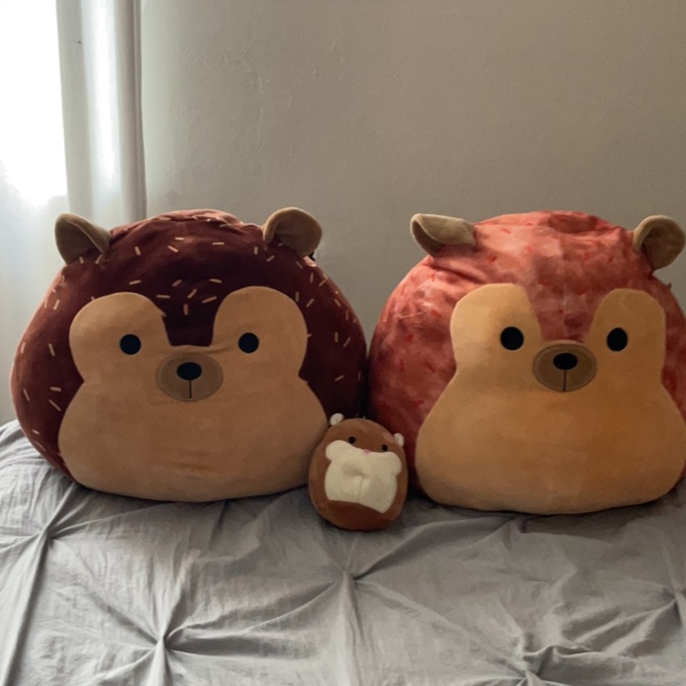 Chipmunk squishmallow bundle